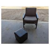 *OS Chair + Ottoman
