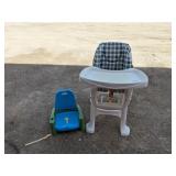 *OS High Chair + Booster Seat