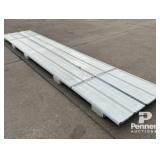 16' White Metal Roofing / Siding