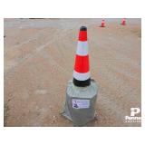 New Safety Traffic Cones Fluorescent .