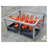 2026 9in,12in,18in PABREAK AR650 Skid Steer Auger