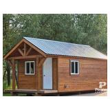 Unused 12ftX24ft Insulated Cabin on 6X6 Fir Skids