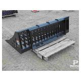 2026 62in PABREAK RB110 Skid Steer Rock Bucket 62