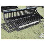 2026 84in PABREAK RB140 Skid Steer Rock Bucket 84