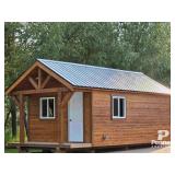 Unused 12ftX24ft Insulated Cabin on 6X6 Fir Skids
