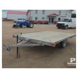 2009 12' Penner Aluminum Tilt Utility Trailer S/A
