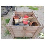 Qty of 6' & 8' Rings & Clamps For Manure Hose