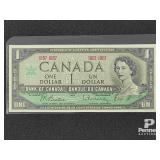 1967 Canadian One Dollar Bill without Serial Numbe