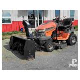 2006 Husqvarna Lawn Tractor 42' Mower & Snowblower