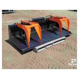 2026 84in PABREAK GB232 Skid Steer Grapple Bucket