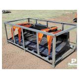 2026 84in PABREAK GB232 Skid Steer Grapple Bucket