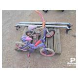 2 Kids Bikes & 6.5' Stainless Box Rails