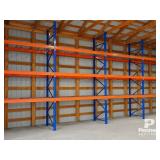Unused Commercial Pallet Racking 46ftLX16ftHX4ftW