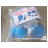 Blue 10 Pack Heavy Duty Ratchet Straps