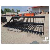 2026 80' Pabreak RB140 Skid Steer Q/C Rock Bucket