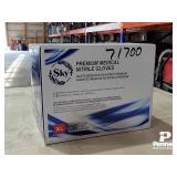 4 Mil Sky Blue Nitrile Gloves XL