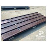 8' Brown Metal Roofing / Siding