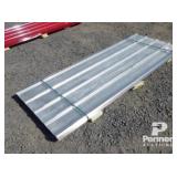 8' Corrugated Polycarbonate Roof Panel in Clear