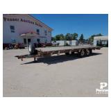 2003 25' Sokal Trailer 14,000 lb Deck Over Trailer