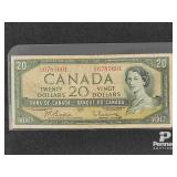 1954 Canadian Twenty Dollar Bill