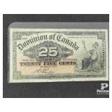 1900 Shinplaster Canadian Bill