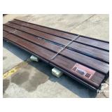 12' Brown Metal Roofing / Siding