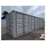 40' 4-Door Shipping Container