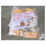 Yellow 10 Pack Heavy Duty Ratchet Straps.