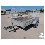 2008 8' STS Aluminum Utility Trailer S/A