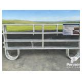 Livestock Corral Panel (Qty.5)Galvanized Round Tu