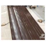18ft Brown Metal Roofing / Siding (unused)