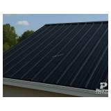 14ft Black Metal Roofing / Siding (unused)