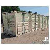 40' High Cube 4-Door Shipping Container