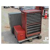 Mastercraft / Craftsman Tool Chest & Metal Shelf