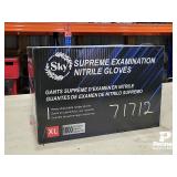 5 Mil Sky Black Nitrile Gloves XL