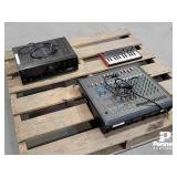 Sound Board / Mixer w/ Receiver & Mini Keyboard