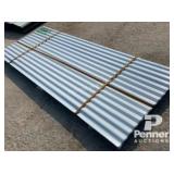 8'  White Metal Roofing / Siding
