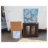 *OS 3 Wall Art Pieces + Bulletin Board