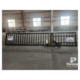 Unused Single-Leaf Sliding GalvanizedWrought Iro