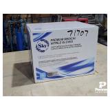 4 Mil Sky Blue Nitrile Gloves S