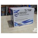 4 Mil Sky Blue Nitrile Gloves S