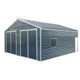 StanForge-MS2630 26' x 30' Metal Garage Shed