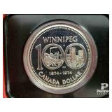 1974 Canadian Silver Dollar