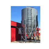 O/S 12 Tonne Hopper Bottom Bin w/ Ladder
