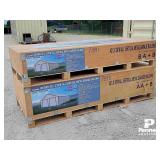 26 ft x 42 ft Double Garage Metal Barn Shed