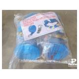 Blue 10 Pack Heavy Duty Ratchet Straps