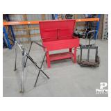 40 Gallon Parts Washer & Portable Folding Stands