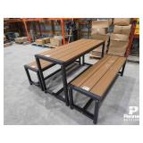 Unused Composite Picnic Table Kit