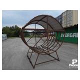 Round Bale Feeder w/ Roof