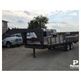Homemade Flatdeck Trailer T/A